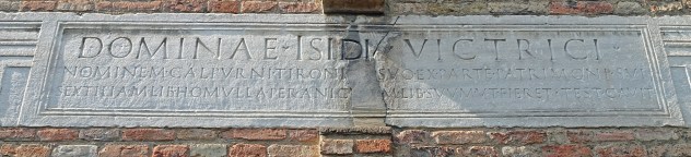 Bologna Santo Stefano Isis Inscription