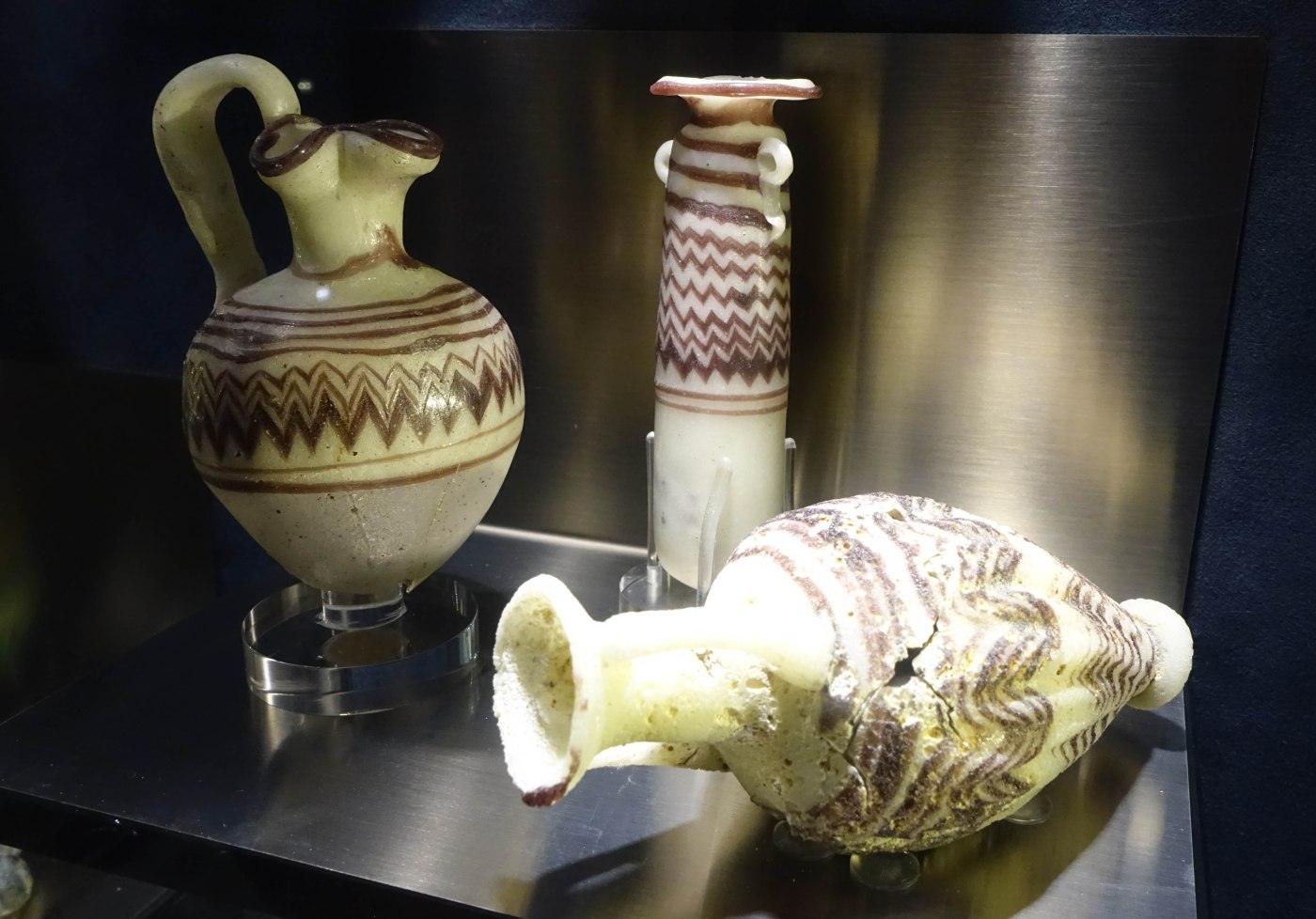 Items for Etruscan tombs Ferrara Archeological Museum