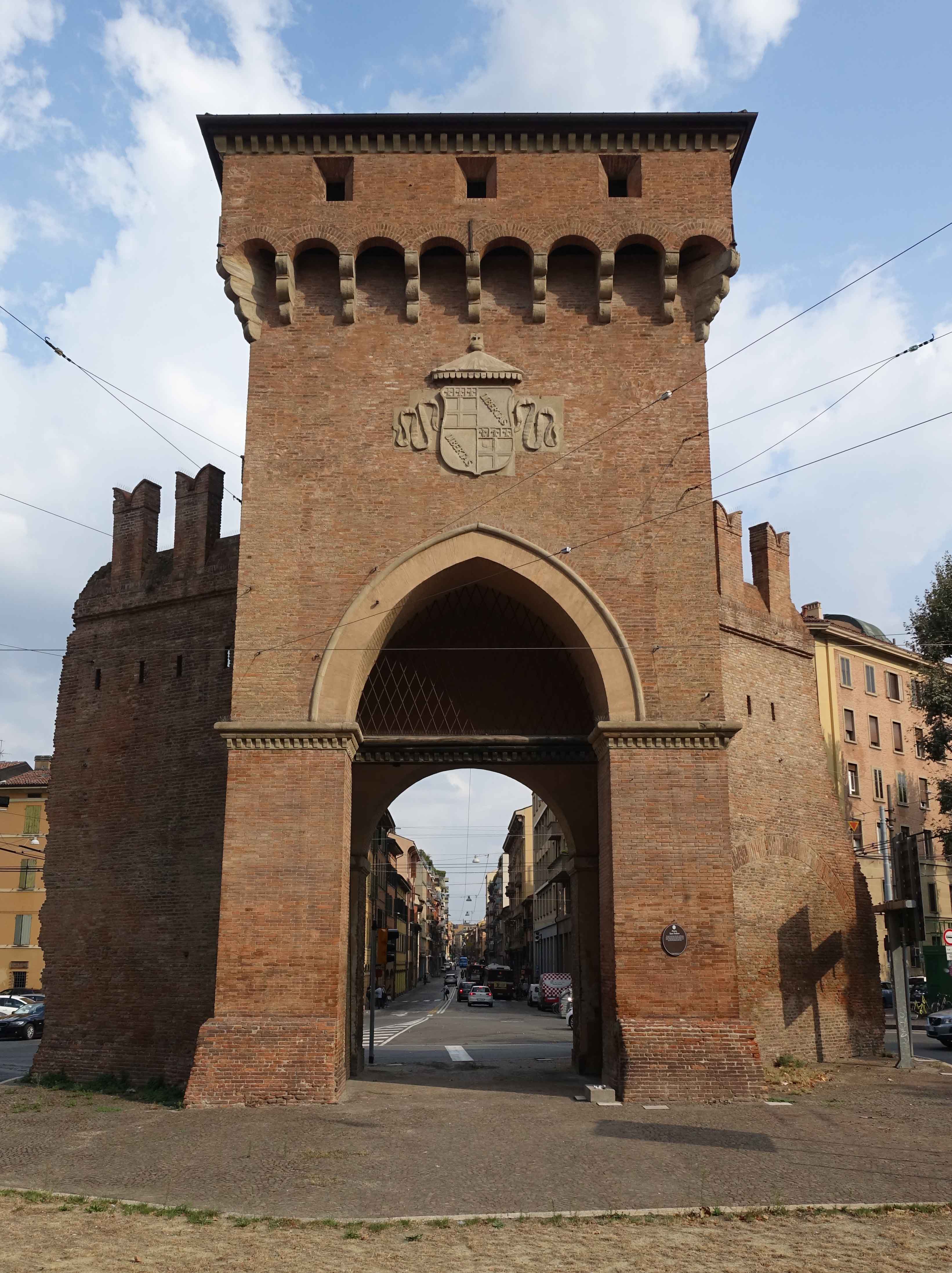 Bologna walls porta san felice
