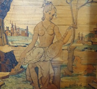 San Michele in Bosco Bologna lur player wood inloy