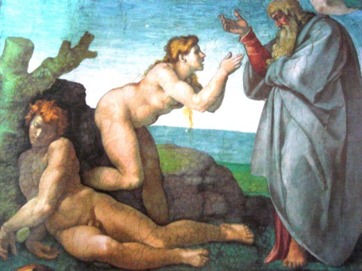 michelangelo creation of eve sistine chapel