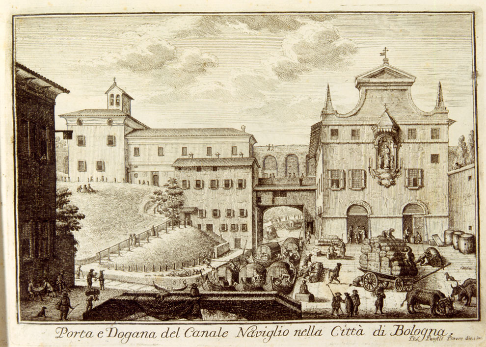 Bologna canal port