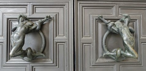 art deco door handles Bologna