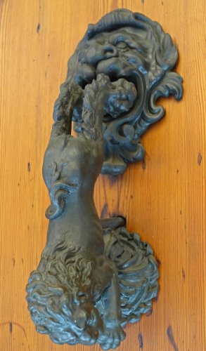 Bologna lion doorknocker