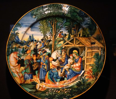 Faenza renaissance plate