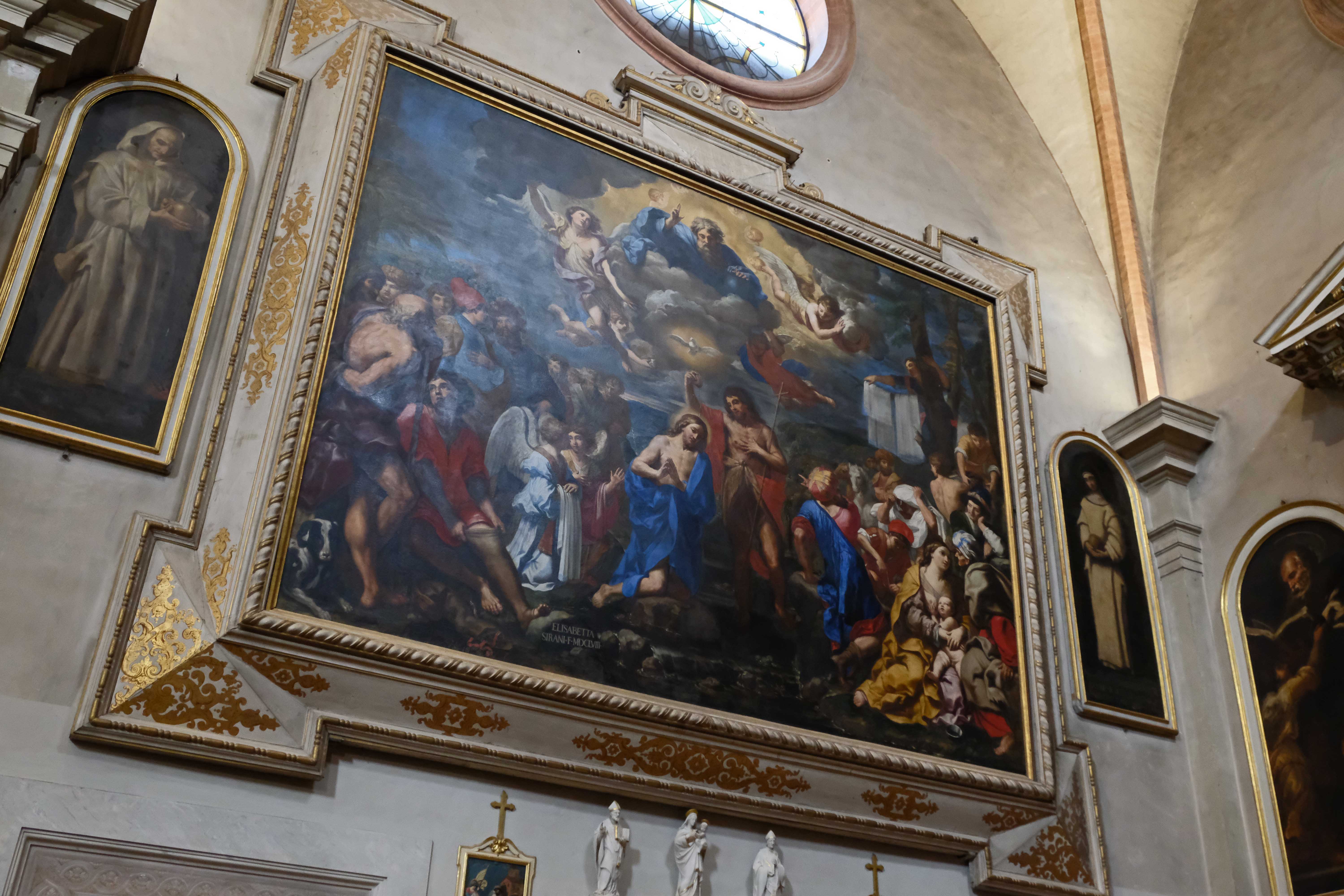 elisabetta sirani baptis of christ