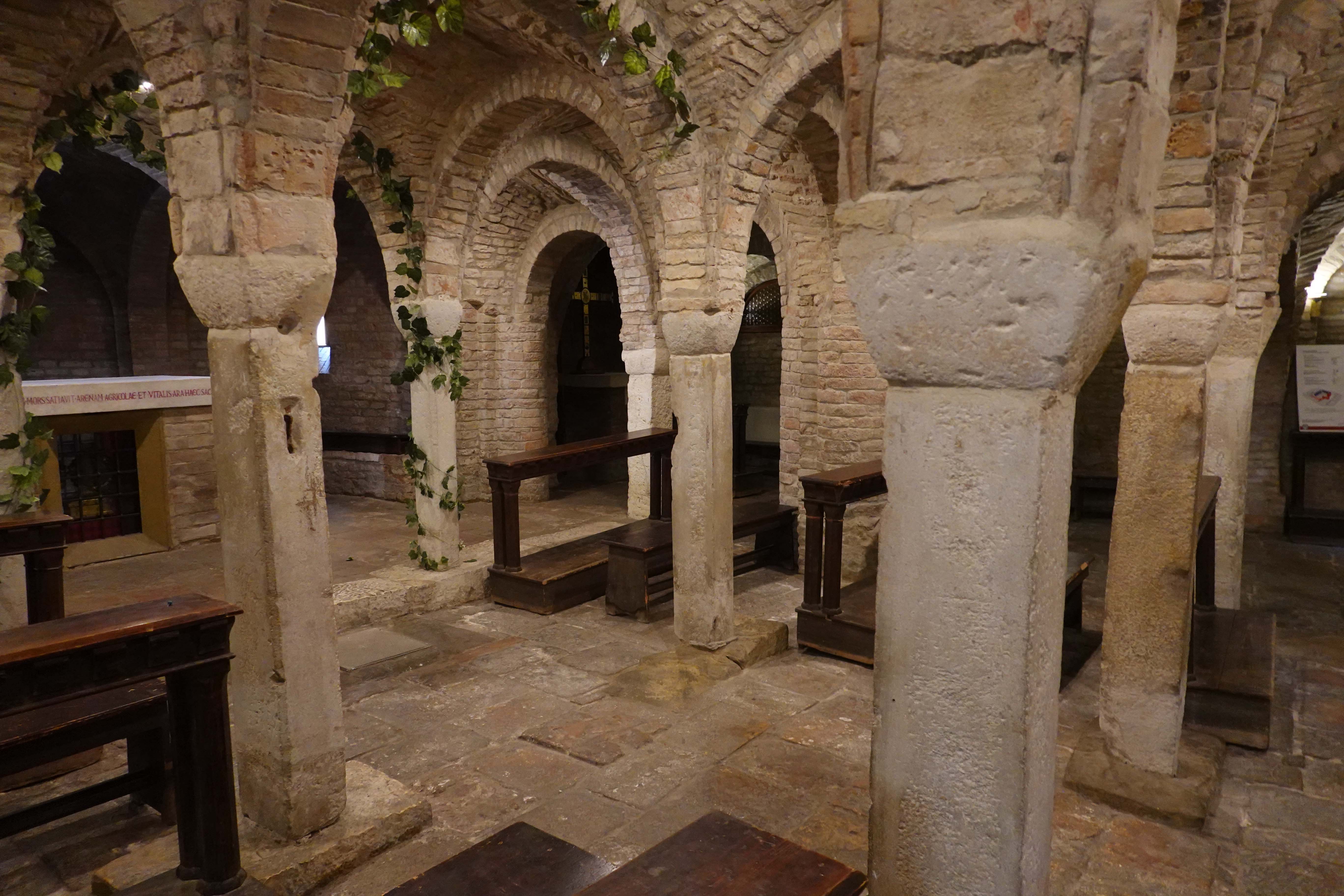 san vitale crypt